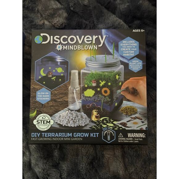 Discovery MINDBLOWN DIY TERRARIUM GROW KIT - Picture 1 of 2